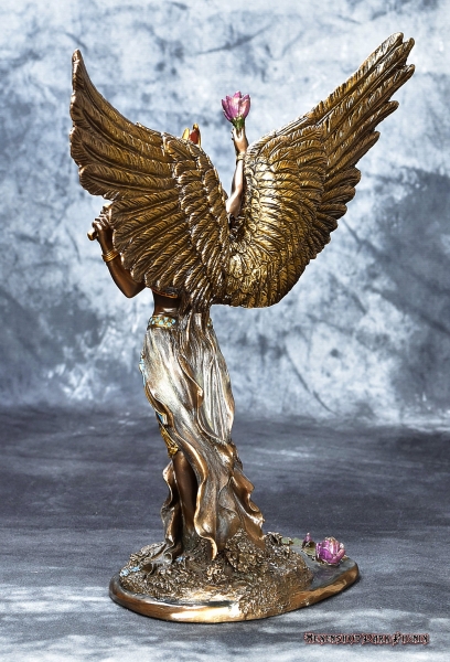 Isis Egyptian goddess with wings figurine